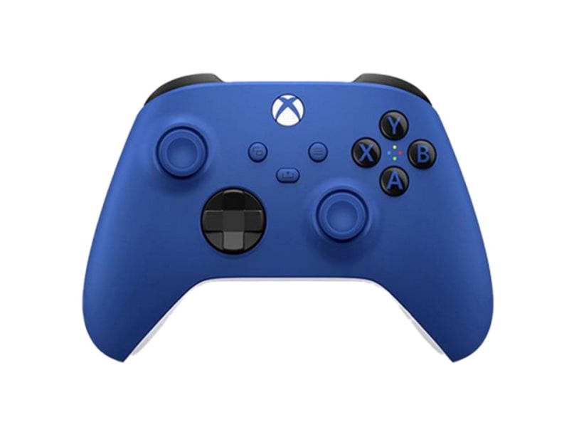 daste series abi-min دسته اورجینال مایکروسافت مدل Xbox Series Controller SHOCK BLUE آبی - تصویر 1