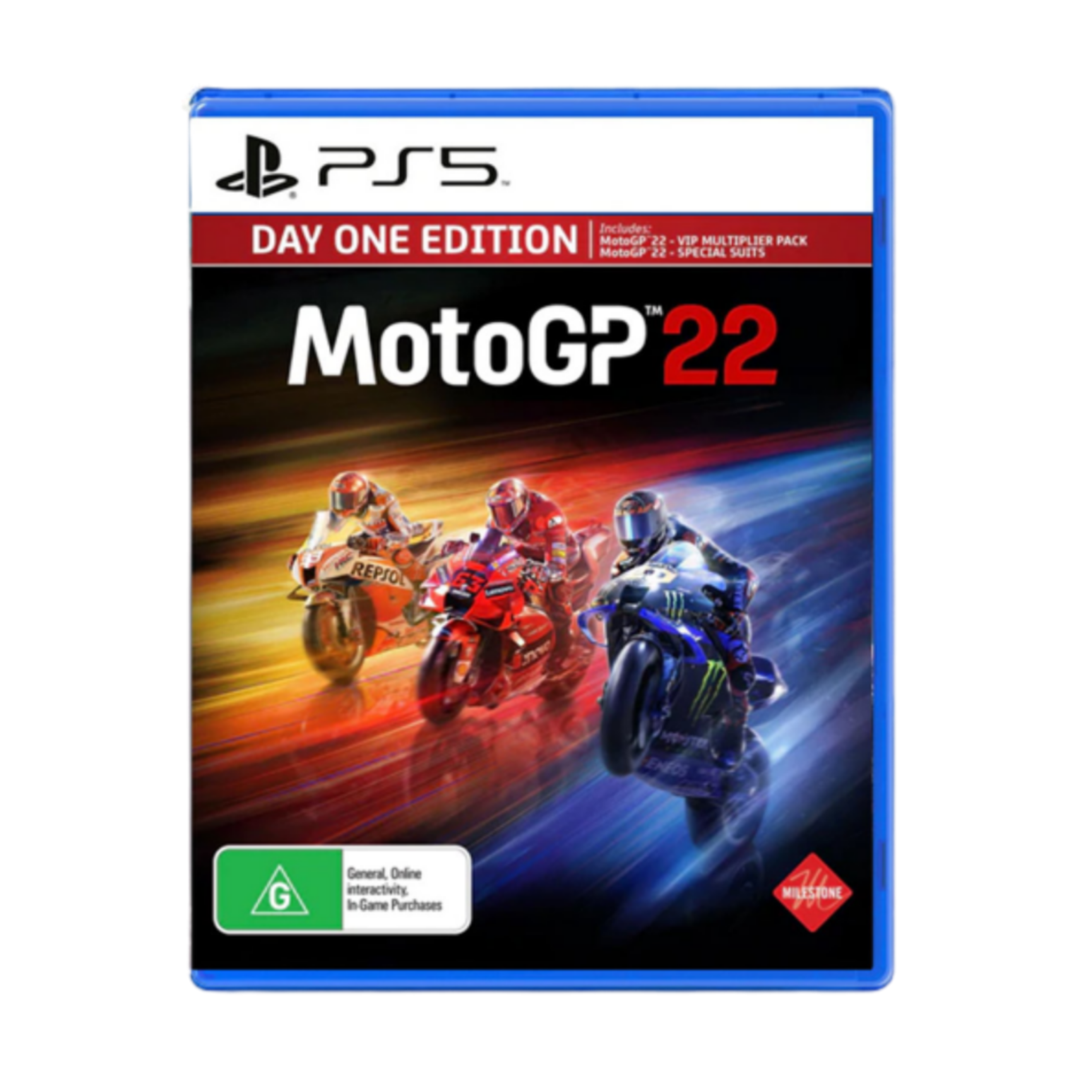 game بازی MotoGP 22 نسخه Day One Edition برای PS5 - تصویر 1