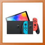 کنسول بازی نینتدو سوییچ Nintendo Switch مدل OLED - قرمز آبی