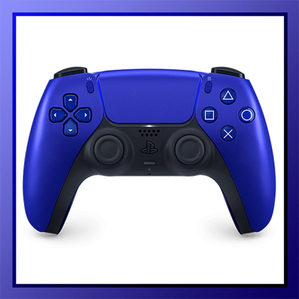 Slide119 دسته بازی دوال سنس DualSense Cobalt Blue برای PS5 - آبی - تصویر 1