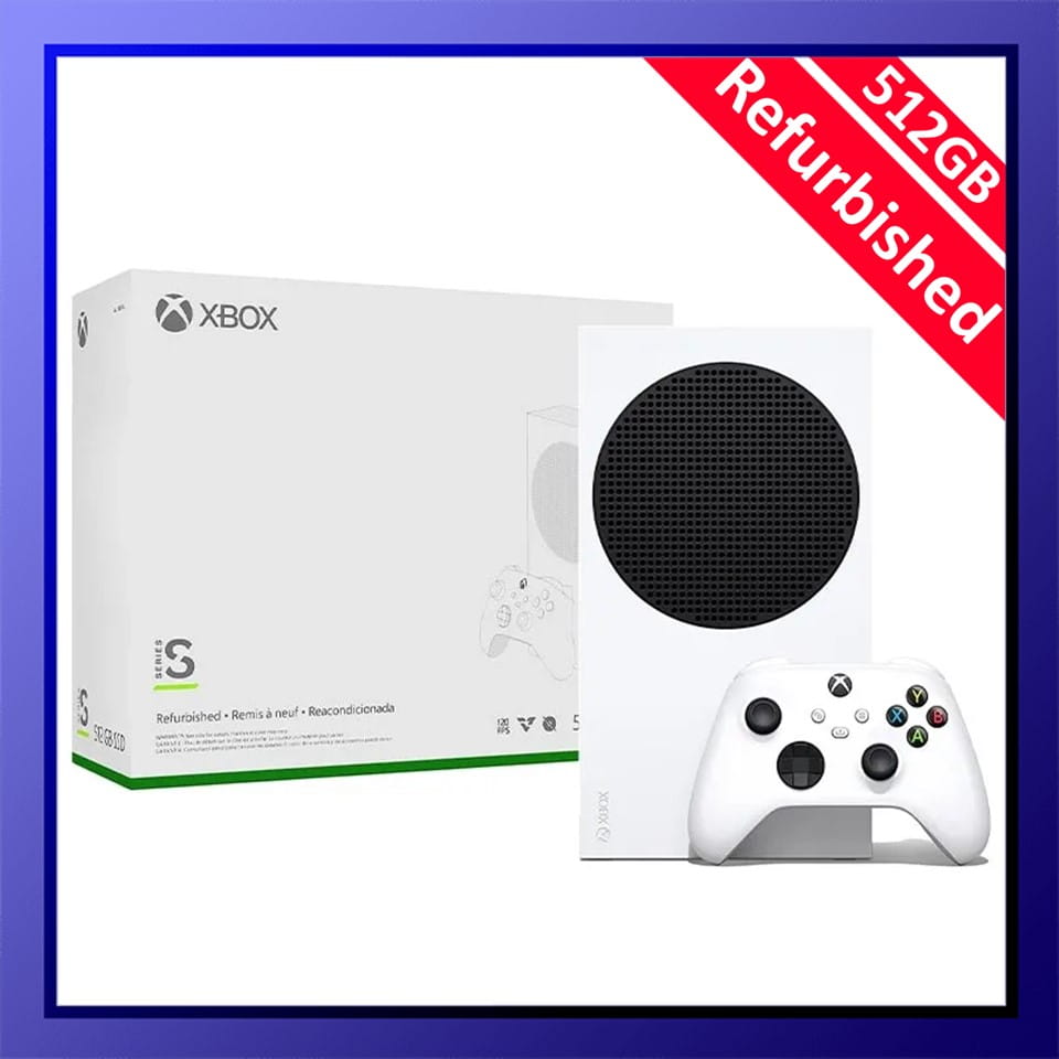 Slide53 کنسول بازی ایکس باکس سری اس Xbox Series S Refurbished - ظرفیت 512GB - تصویر 1